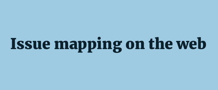 Es2 Issue mapping on the web